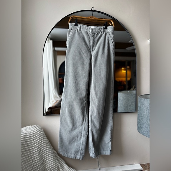 ARITIZIA TNA | Ripcord corduroy pant seafoam green| size 4 - Picture 5 of 9